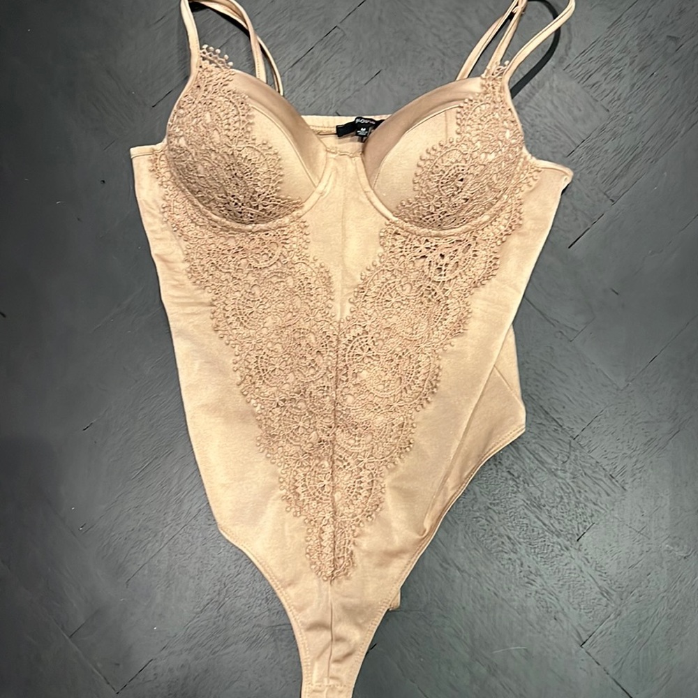 Biashe padded push up bodysuit